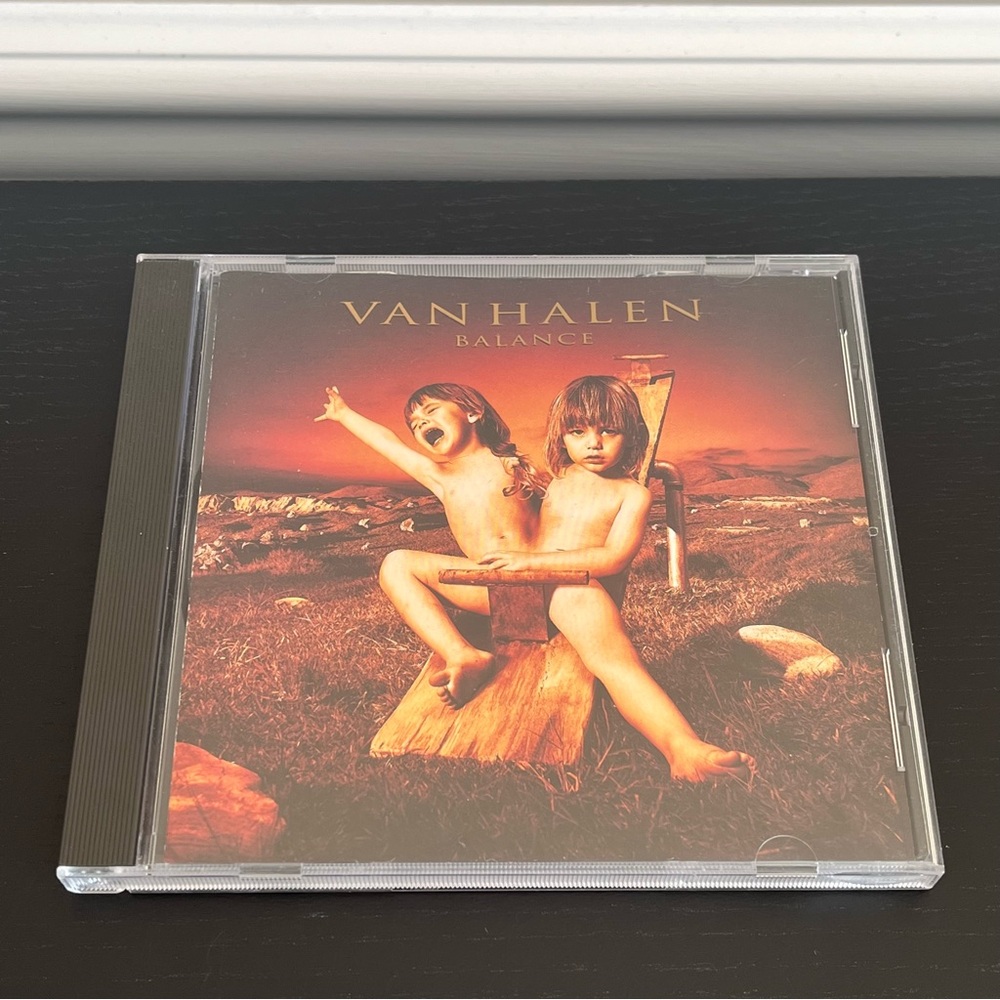 Van Halen Balance CD 1995 Warner Bros USA 45760-2